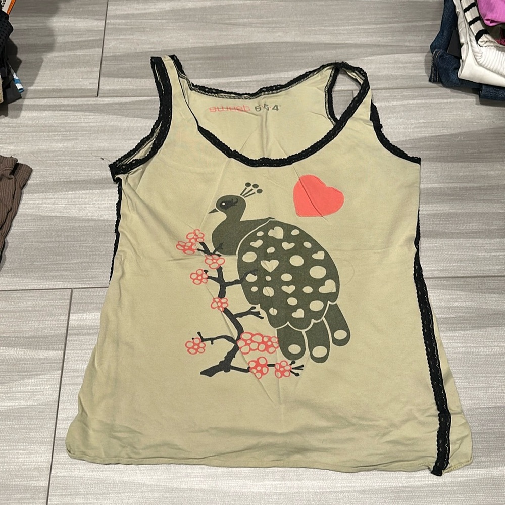 Sweet 554 Peacock top